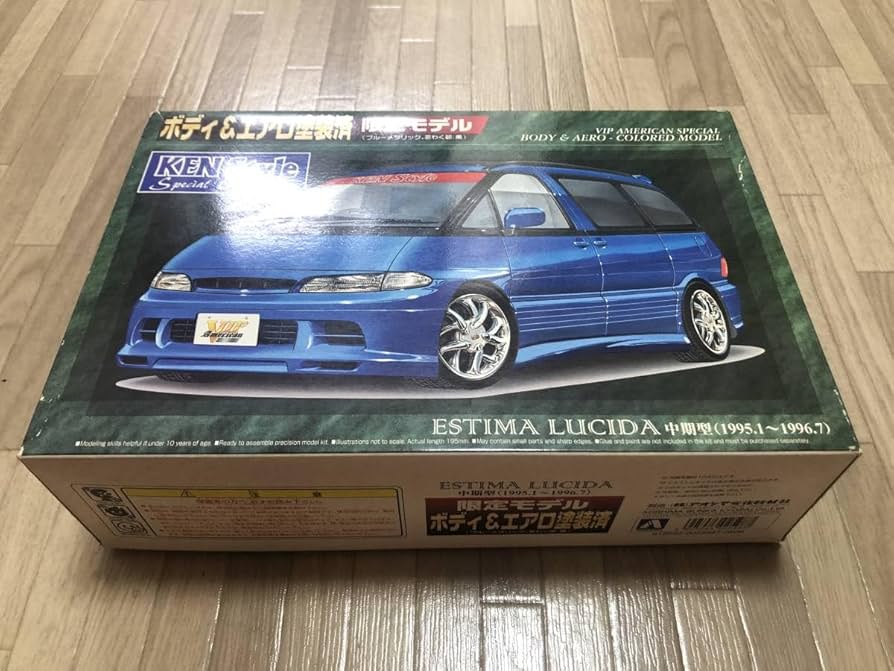アオシマ 1/24トヨタエスティマ&ジャンクションプロデュースエスティマ塗装済 アオシマ1／24エスティマTCRジャンクションプロデュース - メルカリ